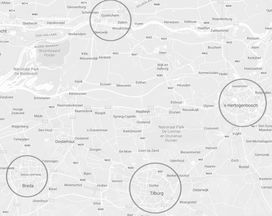 .NET developer Regio Den Bosch, Tilburg, Breda en Gorinchem